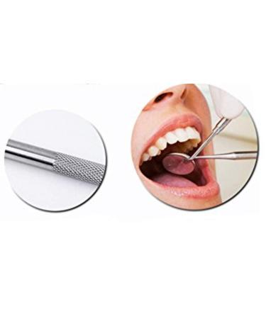 Dental Cleaning Tools Set - At Home Oral Care Kit with Stainless Steel Teeth Scraper Mirror Scaler & Pick - Best Dental Hygiene Tools for Plaque Removal - Buy Online on GoSupps.com