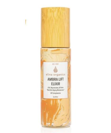 Ambra Lift Elixir Baltic Amber Anti Aging Moisturizer Skincare Reduce Wrinkles Organic Ingredients Award Winning Brighten Skin Hydrate Skin Hyaluronic Acid Peptides