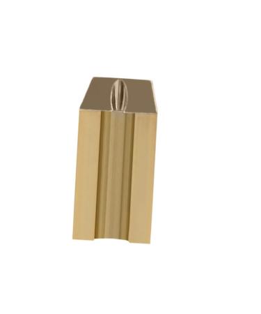 minkissy 1pc Eyebrow Pencil Sharpener Cosmetic Makeup Pencil Sharpener for Plastic Mini Pencils Eyebrow Liner Sharpener Eyebrow Pencil Sharper Hand Tools Make up Plastic Spray Gold Clippers