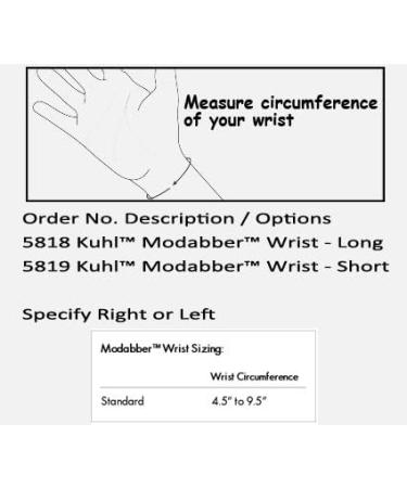 5819L Orthosis Wrist Modabber - Perforated Neoprene Left - Hely & Weber - International Shipping Available - Buy Online on GoSupps.com