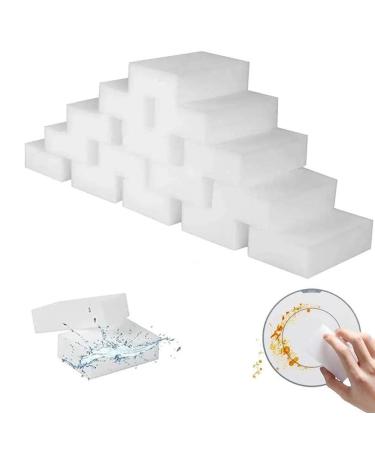 20pcs 100 X 70 X 30mm Melamine Sponge High Density Eraser Cleaner Cleaning Sponges for Dish