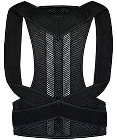 Back Posture Corrector For Women And Men Upgraded Posture Brace With 2 Supportive Bars And Comfy Underarm Pads Pain Relief Lumbar Support Shoulder Black 3XL Black 3XL