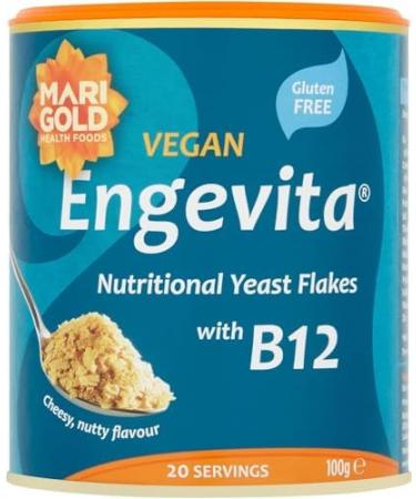 Marigold Health Foods Engevita Savoury Yeast Condiment With B12 125 G (Pack Of 3) (Pack of 3)