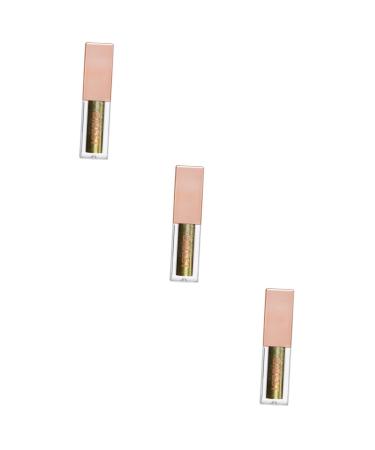 Angoily 3 Pcs Eyeshadow Glitter Liquid Eyeliner Eye Makeup Matte Glow Eye Powder Eye Shadow Shine 1 count (Pack of 1) As Shownx3pcs