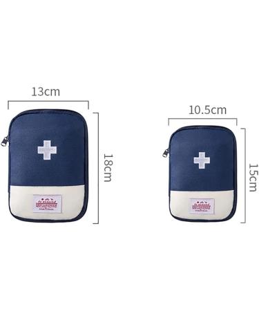 Mini First Aid Bag - Portable 4-Piece Medication Storage for Home Travel & Sports | Compact Emergency Kit - Buy Online on GoSupps.com