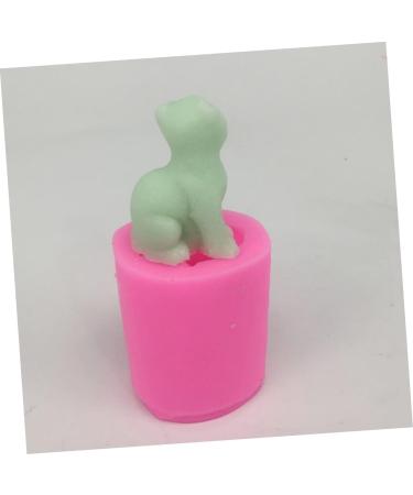 COHEALI Silicone Candle soap Chocolate Making Tools Art Tools Candle Making Kitten Stencil Clay Plaster Chocolate Candle Silicone Mold molds for Chocolate soap Mold Small Cat Mold Set 3D As Shown medium - Buy Online on GoSupps.com