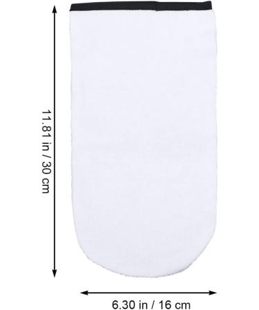 Healeved 3 Pairs was Bath Hand Cover Hand Gloves Hot Wax Bags Paraffin Wax Hand Cover Wax Gloves Wax Bath for Hands Moisturizer Gloves Heart Bun for Hair White Liner Work Insulation - Buy Online on GoSupps.com