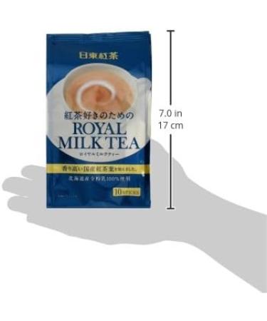 Nittoh Royal Milk Tea 10 Sticks 140g - Delicious Japanese Tea Blend - Buy Online on GoSupps.com
