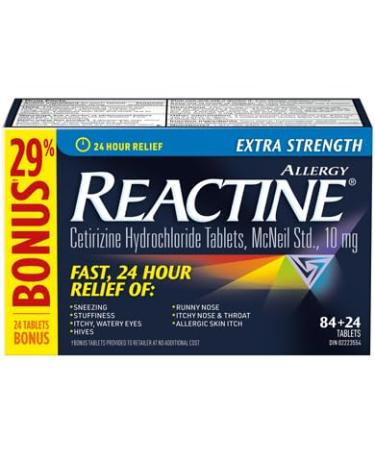 Reactine Extra Strength Tablets