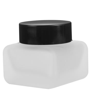 Mikinona Travel Cosmetic Containers Face Cream Jar Travel Sample Container Toiletry Bottle Body Butter Jars Refillable Cream Jar Sample Jars Portable Cosmetic Jar Glass Make up Oil Seed