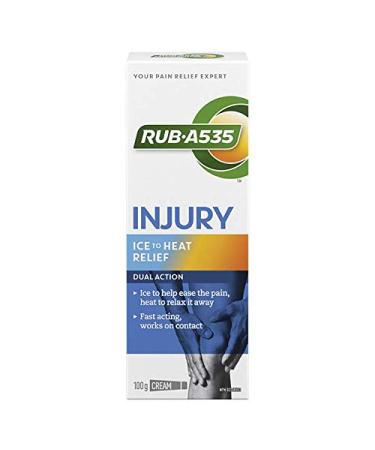 RUB A535 Dual Action Cream for Relief of Arthritis Rheumatic Pain Muscle Pain Joint & Back Pain 100 g