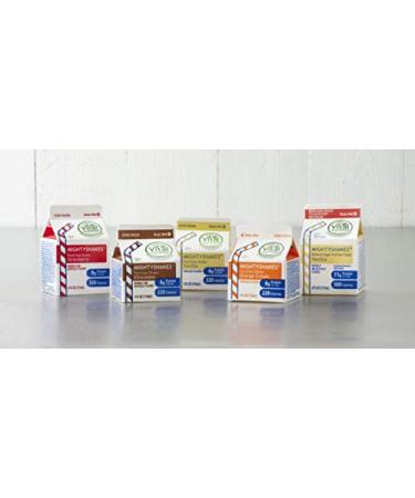 MightyShakes Reduced Sugar Vanilla Honey Consistency 4 oz (Pack of 50)