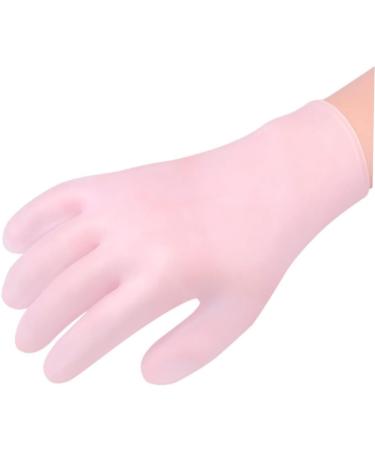 minkissy 1 Pair moisture glovesfor dry hand soft whitening hand Anti-crack cotton gloves for dry hands exfoliating hand gloves moisturizing sebs cosmetic Cotton gloves M Pink - Buy Online on GoSupps.com