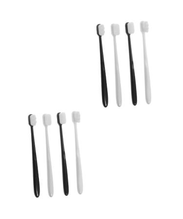 Minkissy 8 Stk soft toothbrush cepillos de served para ni os adult toothbrush portable toothbrush delicious peppermint candidate toothbrush with soft bristles for adults