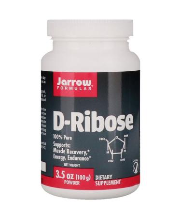 Jarrow Formulas D-Ribose Powder 3.5 oz (100 g)