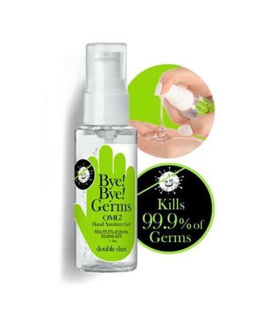 Double Dare Bye! Bye! Germs Hand Sanitizer Gel 50ml - 2 Pack | Germ Protection & Moisturizing - Buy Online on GoSupps.com