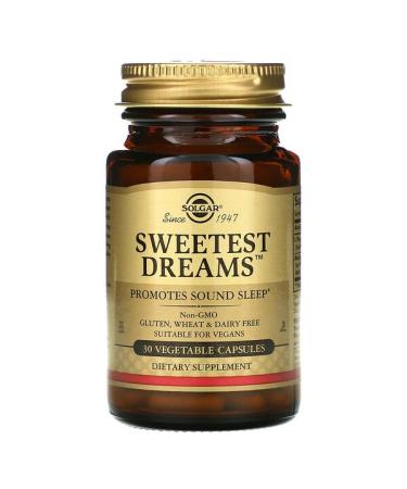 Solgar Sweetest Dreams 30 Vegetable Capsules