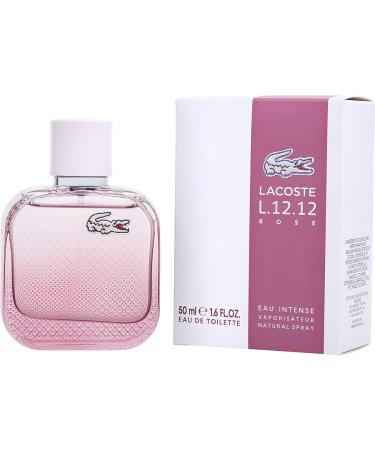 LACOSTE L.12.12 ROSE EAU INTENSE by Lacoste - EDT SPRAY 1.7 OZ - WOMEN