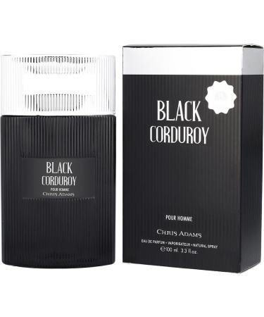 CHRIS ADAMS BLACK CORDUROY by Chris Adams - EAU DE PARFUM SPRAY 3.4 OZ - MEN