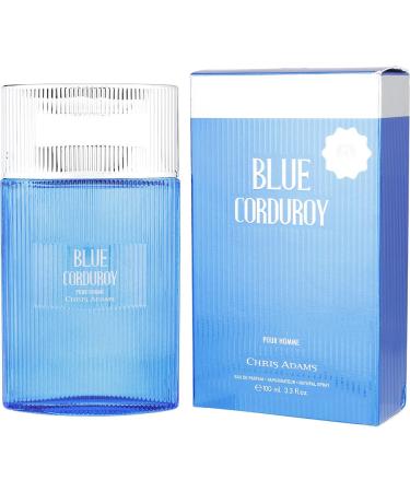 CHRIS ADAMS BLUE CORDUROY by Chris Adams - EAU DE PARFUM SPRAY 3.4 OZ - MEN