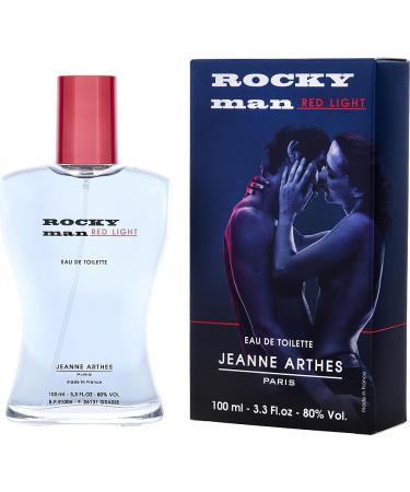ROCKY MAN RED LIGHT by Jeanne Arthes - EDT SPRAY 3.3 OZ - MEN