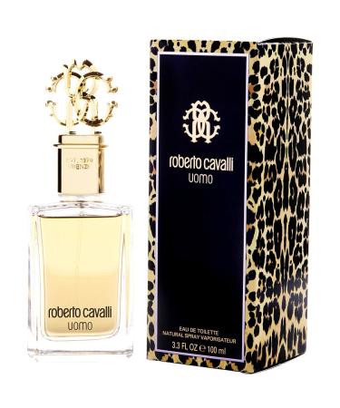 ROBERTO CAVALLI UOMO by Roberto Cavalli - EDT SPRAY 3.4 OZ (NEW PACKAGING) - MEN