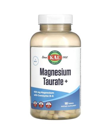 KAL Magnesium Taurate + 200 mg 180 Tablets