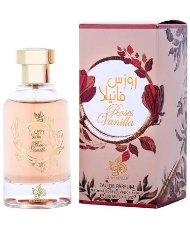 AL WATANIAH ROSES VANILLA by Al Wataniah - EAU DE PARFUM SPRAY 3.4 OZ - WOMEN