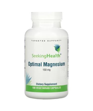 Seeking Health Optimal Magnesium 150 mg 100 Vegetarian Capsules