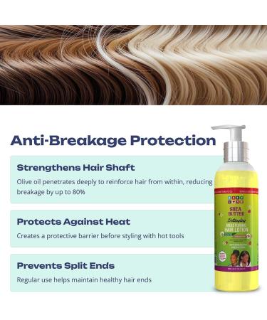 Baby Love Kids Natural Shea Butter Detangling Moisturizing Lotion 435ml - Gentle Hair Care Solution for Kids - Buy Online on GoSupps.com
