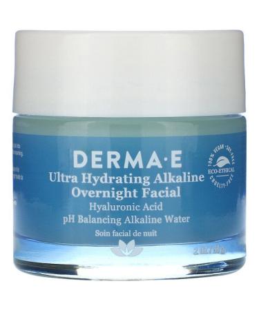 Derma E Ultra Hydrating Alkaline Overnight Facial 2 oz (56 g)