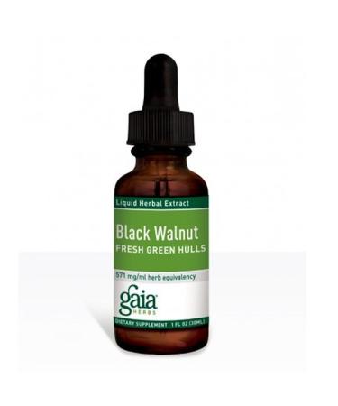 Gaia Herbs Black Walnut Fresh Green Hulls 1 fl oz (30 ml)