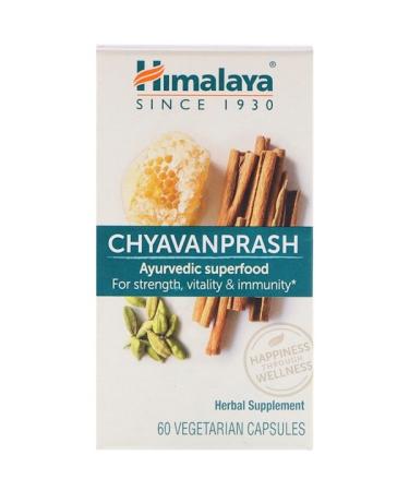 Himalaya Chyavanprash Ayurvedic Superfood 60 Vegetarian Capsules