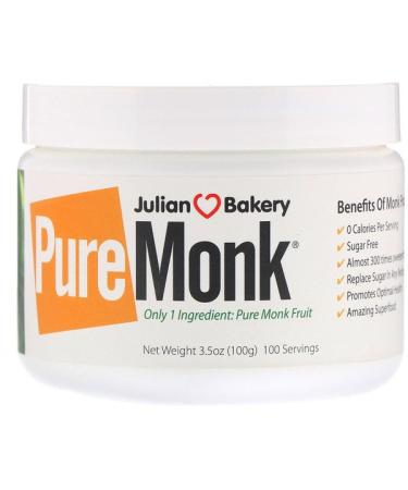 Julian Bakery Pure Monk Fruit 3.5 oz (100 g)