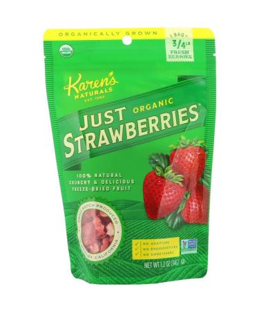 Karen's Naturals Organic Just Strawberries 1.2 oz (34 g)