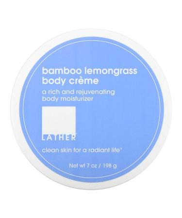 Lather Bamboo Lemongrass Body Creme 7 oz (198 g)