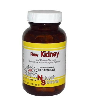 Natural Sources Raw Kidney 60 Capsules
