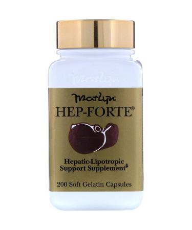 Naturally Vitamins Marlyn Hep-Forte 200 Soft Gelatin Capsules