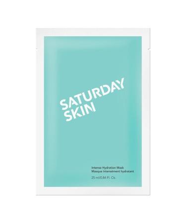 Saturday Skin Intense Hydration Mask 5 Sheets 0.84 fl oz (25 ml) Each