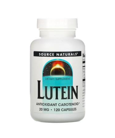 Source Naturals Lutein 20 mg 120 Capsules