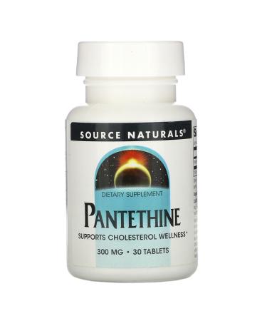 Source Naturals Pantethine 300 mg 30 Tablets