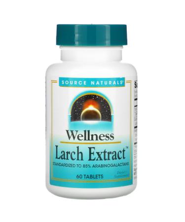 Source Naturals Wellness Larch Extract 60 Tablets