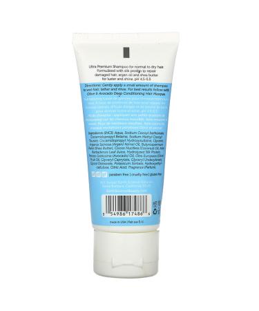 Earth Science Super Concentrated Shampoo - Olive & Avocado, 2 fl oz (59 ml) | Nourishing Hair Care - Buy Online on GoSupps.com