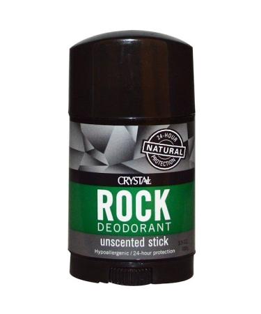 Crystal Body Deodorant Crystal Rock Deodorant Wide Stick Unscented 3.5 oz (100 g)