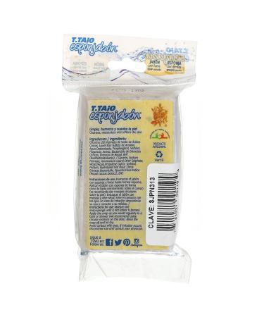 Natural T. Taio Oat Soap-Sponge 4.2 oz â€“ Gentle Exfoliation & Moisturizing Cleanser - Buy Online on GoSupps.com