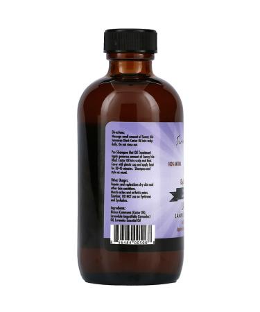 Sunny Isle 100% Natural Jamaican Black Castor Oil with Lavender - 4 fl oz for Hair & Skin - Buy Online on GoSupps.com