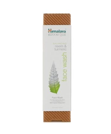 Himalaya Botanique Neem & Turmeric Face Wash 5.07 fl oz (150 ml)