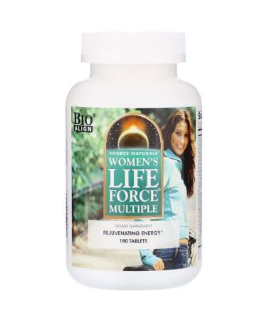 Source Naturals Women's Life Force Multiple 180 Tablets