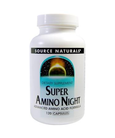 Source Naturals Super Amino Night 120 Capsules