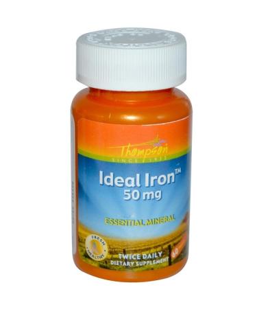 Thompson Ideal Iron 50 mg 60 Tablets